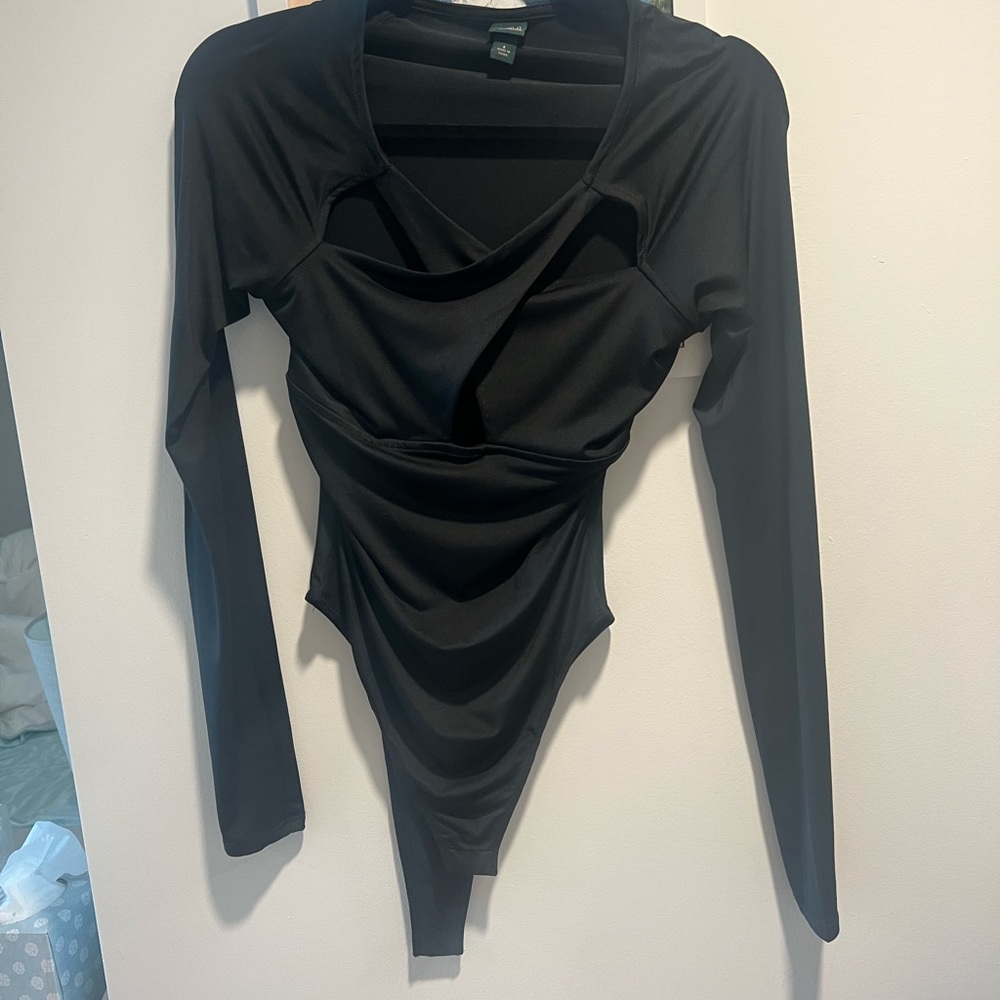 Long sleeve cut out bodysuit